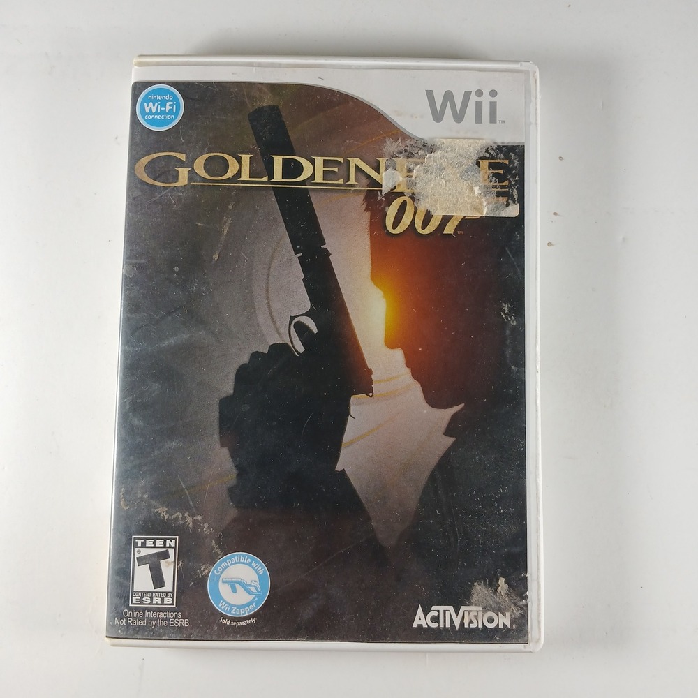 GoldenEye 007 Video Game Nintendo Wii FPS Shooter Activision